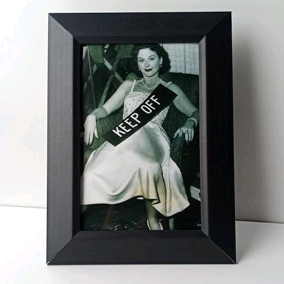 Vintage Feminist Woman Keep Off Retro Female Boho - Picture 2 of 9